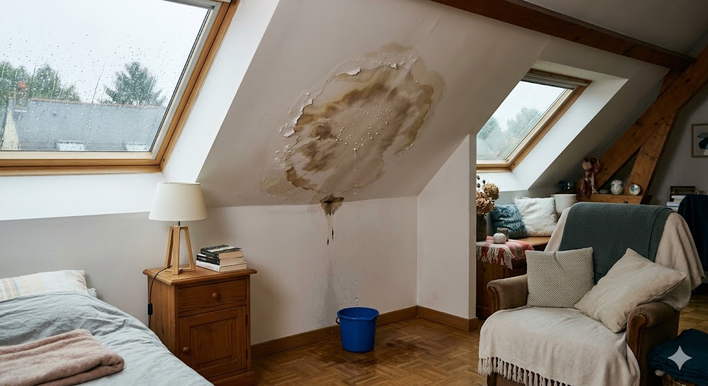 Fuite toiture