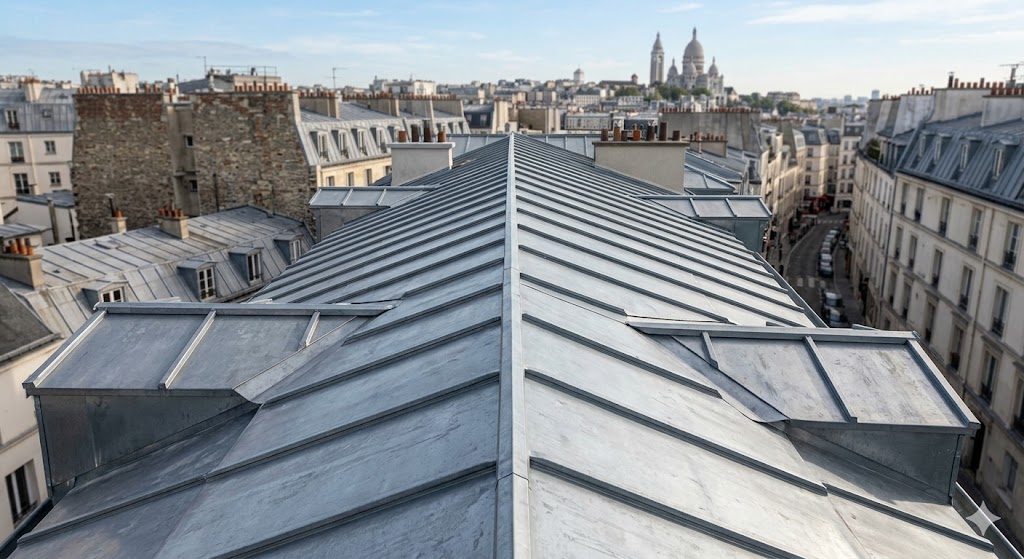 Toiture zinc