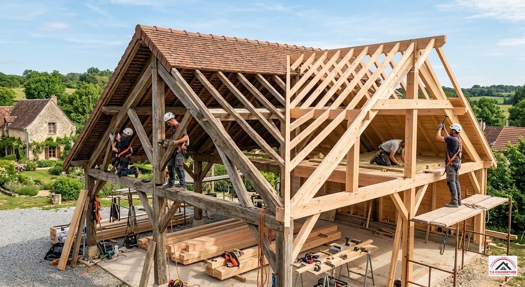 Construction et rénovation de charpente en bois